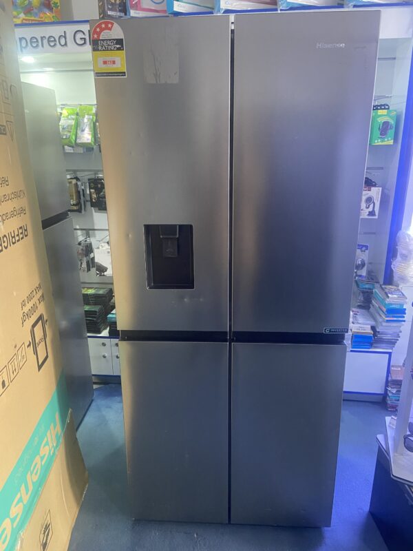 BRAND NEW FACTORY SECONDS HISENSE 454 L  FRENCH DOOR REFRIGERATOR FOR