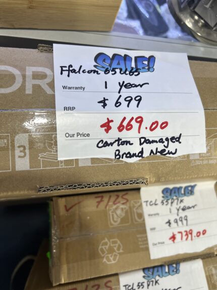 BRAND NEW FFALCON 65 inch SMART TV FOR $669