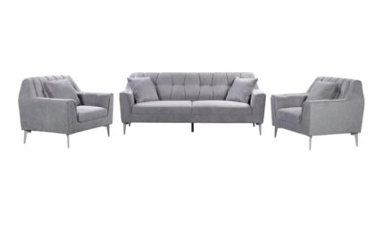 The Bridget 3+1+1 seat Sofa Package – Grey
 For $979