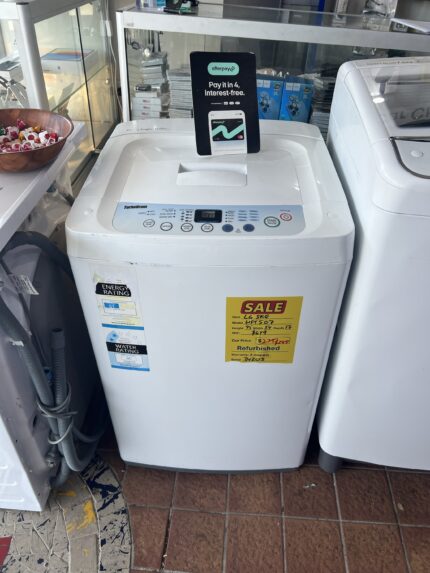 REFURBISHED   LG 5 KG TOP LOADER WASHING MACHINE FOR $249