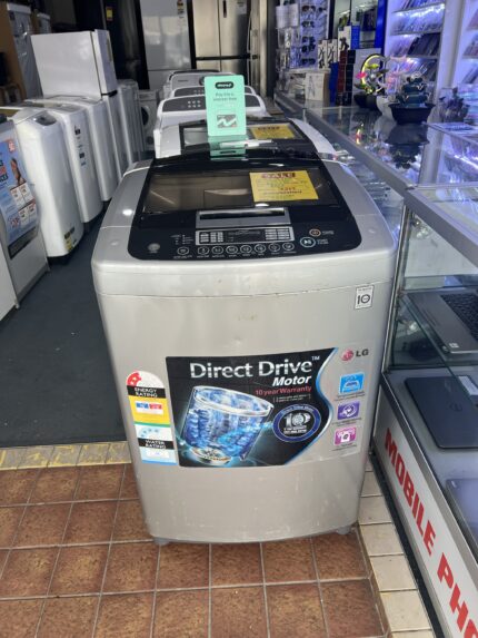REFURBISHED  LG 9.5 KG TOP LOADER WASHING MACHINE FOR $349