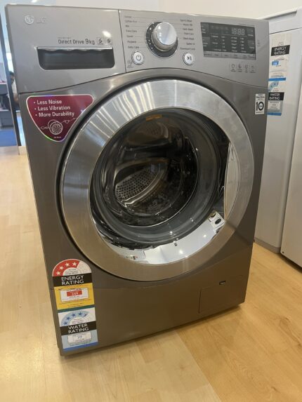 REFURBISHED  LG 9Kg  FRONT LOADER WASHING MACHINE FOR $469