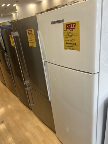 REFURBISHED  FISHER AND PAYKEL 411 L fridge   FOR $499