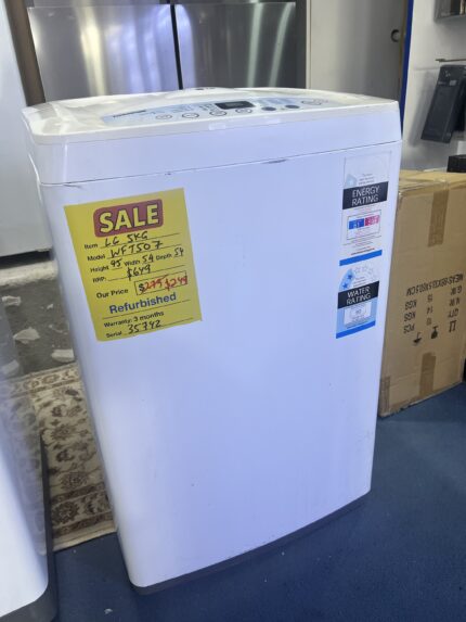 REFURBISHED LG 5 Kg top mount washing machine   FOR $249