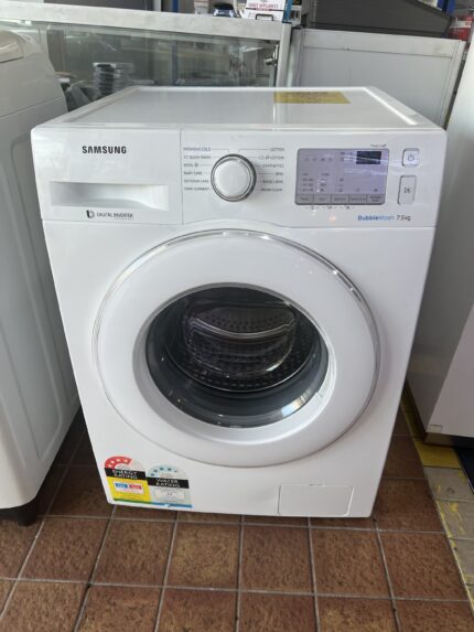 REFURBISHED SAMSUNG 7.5 Kg FRONT LOADER WASHING MACHINE BUBBLE WASH  FOR $419