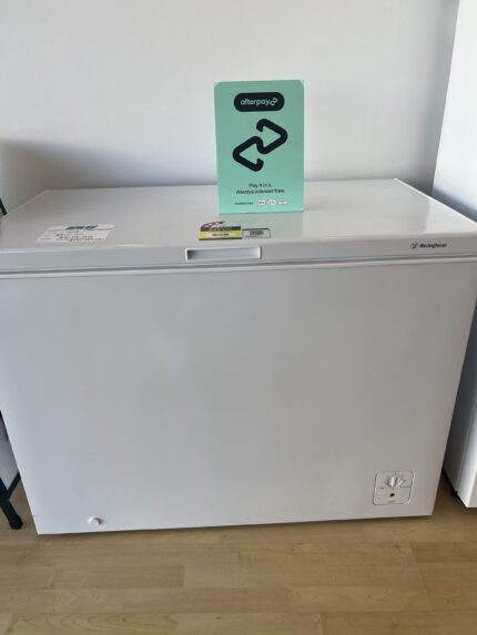 FACTORY SECONDS  WESTINGHOUSE 300 L CHEST FREEZER for $529