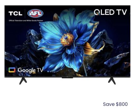 BRAND NEW TCL 75” P7K 4K QLED GOOGLE TV for $899