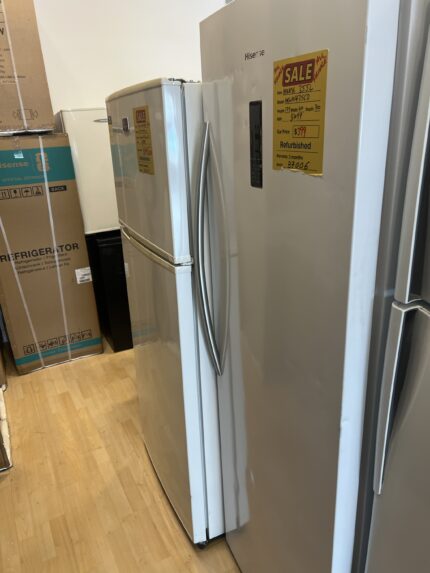 REFURBISHED HISENSE 355L UPRIGHT FRIDGE FOR $399